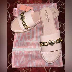 JUICY COUTURE Slippers and Travel Bag Set Mother’s Day Birthday Gift